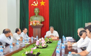 Đẩy nhanh tiến độ thực hiện Đề án tổ chức Lễ hội Dừa lần V