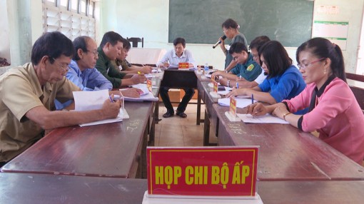 Xã Tân Phong diễn tập vận hành cơ chế có một phần thực binh