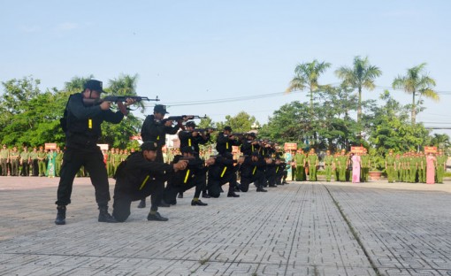 Lực lượng Cảnh sát tỉnh mưu trí, dũng cảm hoàn thành xuất sắc nhiệm vụ