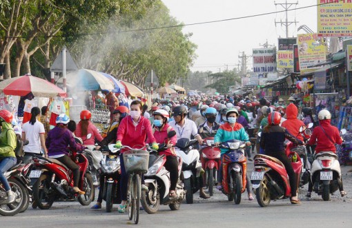 Cựu chiến binh Châu Thành tham gia giữ gìn an toàn giao thông