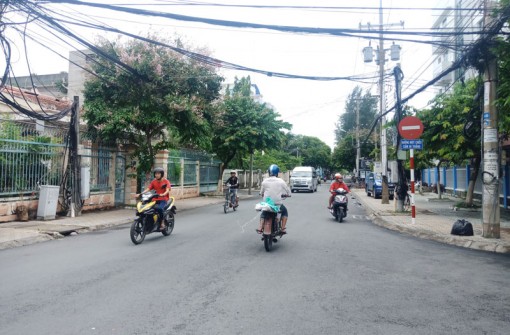 Chấn chỉnh tình trạng đi ngược chiều tại 2 tuyến đường Trần Quốc Tuấn và 30-4