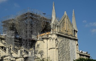 Nối lại công tác đảm bảo an toàn cho cấu trúc nhà thờ Đức Bà Paris