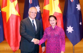 Chủ tịch Quốc hội hội kiến Thủ tướng Australia Scott Morrison