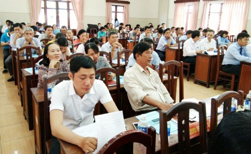 Điện lực TP. Bến Tre tổng kết đề án ngưng thu tiền điện tại nhà khách hàng