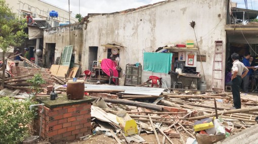 Cưỡng chế thi hành án tại xã Lộc Thuận