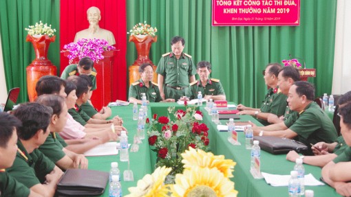 Tổng kết công tác thi đua, khen thưởng cụm thi đua Ban CHQS các huyện, thành phố Tổng kết công tác thi đua, khen thưởng cụm thi đua Ban CHQS các huyện, thành phố