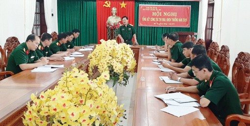 Quân sự tổng kết công tác thi đua khen thưởng năm 2019 Quân sự tổng kết công tác thi đua khen thưởng năm 2019