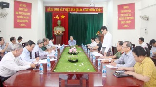 Kiểm tra công tác chuẩn bị Lễ hội Dừa lần thứ V