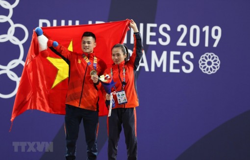 Kết quả SEA Games 30 ngày 1-12-2019: Ngày thi đấu thành công của Cử tạ, Dancesport và Võ gậy
