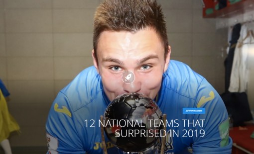 Việt Nam là 1 trong những đội tuyển gây bất ngờ nhất của bóng đá Thế giới trong năm 2019