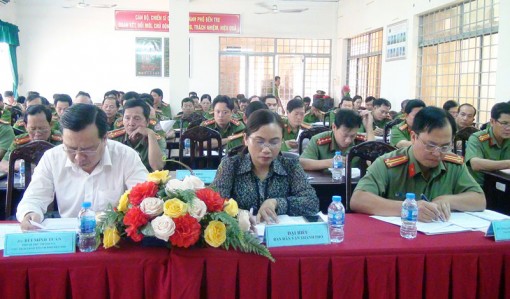 Công an TP. Bến Tre tổng kết công tác công an năm 2019