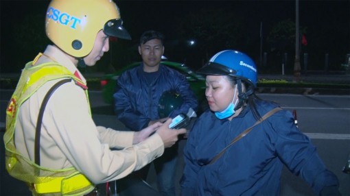 Ghi nhận 1 tháng thực hiện xử phạt vi phạm về nồng độ cồn