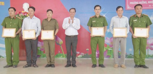 Ba Tri triển khai công tác phòng cháy, chữa cháy năm 2020