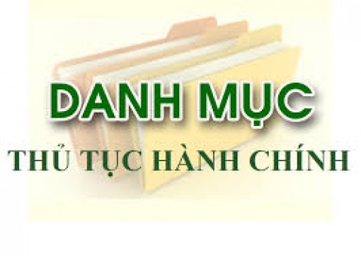 Danh mục thủ tục hành chính được thay thế trong lĩnh vực công chức, viên chức