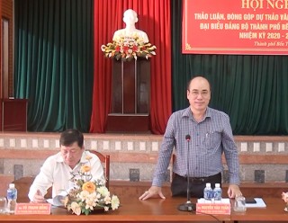 TP. Bến Tre lấy ý kiến đóng góp văn kiện Đại hội đại biểu Đảng bộ lần thứ XII TP. Bến Tre lấy ý kiến đóng góp văn kiện Đại hội đại biểu Đảng bộ lần thứ XII