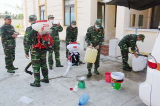 Lực lượng vũ trang tỉnh khẩn trương phòng chống dịch Covid-19