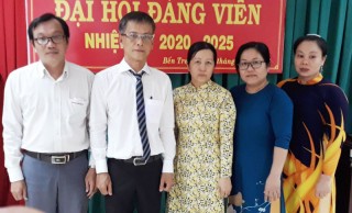 Đại hội Chi bộ Báo Đồng Khởi nhiệm kỳ 2020-2025