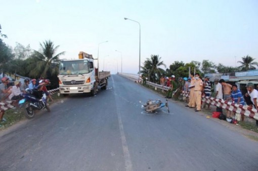 Va chạm giao thông làm 1 người bị thương