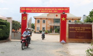 Thị trấn Mỏ Cày phấn đấu trở thành thị xã