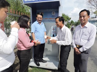Trung ương MTTQ Việt Nam khảo sát mô hình hạn mặn tại tỉnh Bến Tre