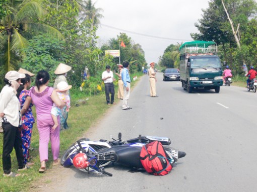 Tai nạn giao thông làm 1 người tử vong