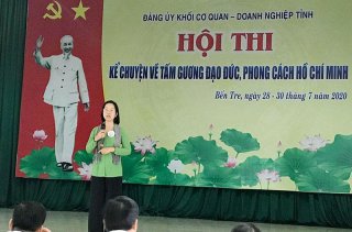 Chung kết hội thi kể chuyện tấm gương đạo đức, phong cách Hồ Chí Minh