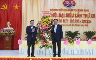 Khai mạc Đại hội Đảng bộ huyện Thạnh Phú lần thứ XII