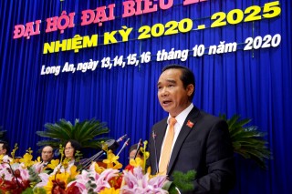 Ông Nguyễn Văn Được được bầu giữ chức Bí thư Tỉnh ủy Long An Ông Nguyễn Văn Được được bầu giữ chức Bí thư Tỉnh ủy Long An