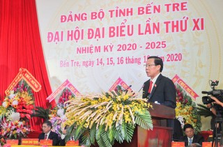 Diễn văn khai mạc Đại hội XI Đảng bộ tỉnh, nhiệm kỳ 2020 - 2025 của đồng chí Bí thư Tỉnh ủy Phan Văn Mãi Diễn văn khai mạc Đại hội XI Đảng bộ tỉnh, nhiệm kỳ 2020 - 2025 của đồng chí Bí thư Tỉnh ủy Phan Văn Mãi