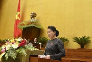 Toàn văn phát biểu khai mạc Kỳ họp thứ 10 Quốc hội khóa XIV của Chủ tịch quốc hội Nguyễn Thị Kim Ngân