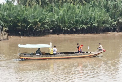 Tìm thấy nạn nhân cuối cùng trong vụ lật xuồng ở Mỏ Cày Nam