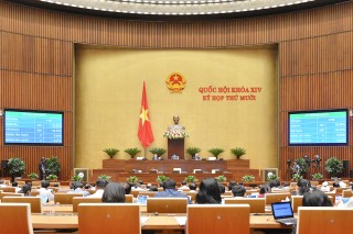 Thông cáo báo chí số 15 Kỳ họp thứ 10, Quốc hội khóa XIV