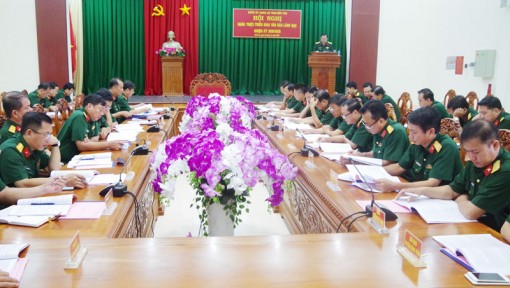 Đảng ủy Quân sự tỉnh quán triệt các văn bản nhiệm kỳ 2020 - 2025 Đảng ủy Quân sự tỉnh quán triệt các văn bản nhiệm kỳ 2020 - 2025
