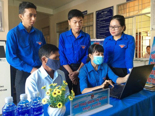 Ba Tri ra mắt Đội hình Thanh niên xung kích Ba Tri ra mắt Đội hình Thanh niên xung kích