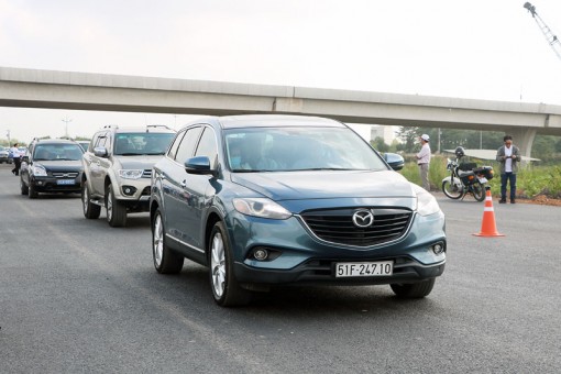 Chạy thực nghiệm thông tuyến cao tốc Trung Lương - Mỹ Thuận Chạy thực nghiệm thông tuyến cao tốc Trung Lương - Mỹ Thuận