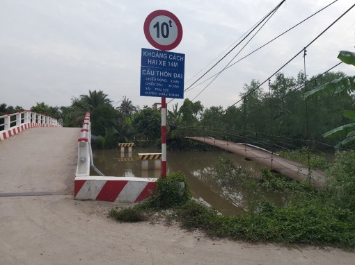 Thay thế 31/48 cầu cáp treo bằng cầu bê-tông, cầu thép Thay thế 31/48 cầu cáp treo bằng cầu bê-tông, cầu thép