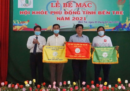 Bế mạc Hội khỏe Phù Đổng tỉnh Bến Tre năm 2021