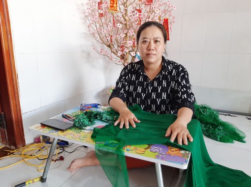 Chị Huỳnh Thị An khởi nghiệp, thoát nghèo