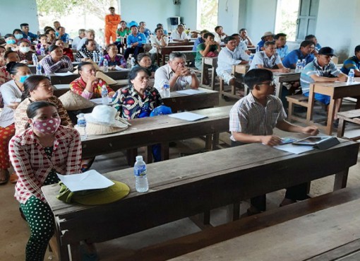 Tuyên truyền an toàn điện tại Cồn Đất (Ba Tri)