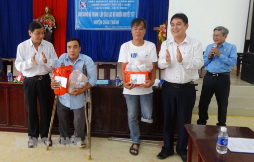 Thành lập Câu lạc bộ Người khuyết tật huyện Châu Thành