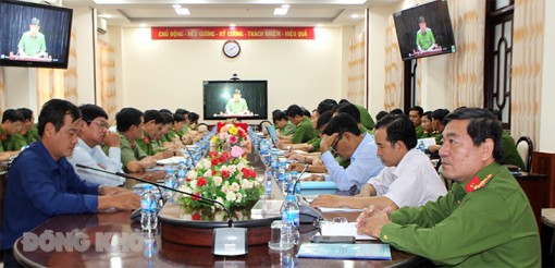 Hội nghị trực tuyến triển khai các biện pháp phòng ngừa, ngăn chặn cháy lớn