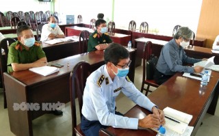 Bình Đại họp Ban Chỉ đạo phòng, chống dịch Covid-19