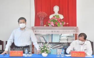 Thường trực Tỉnh ủy làm việc với Ban nội chính Tỉnh ủy