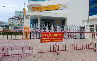 Cách ly, phong tỏa Bưu điện tỉnh Bến Tre