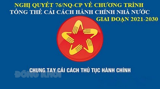 Chương trình cải cách hành chính nhà nước giai đoạn 2021 - 2030 Chương trình cải cách hành chính nhà nước giai đoạn 2021 - 2030