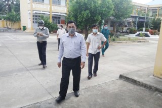 Các huyện kiểm tra, giám sát công tác phòng, chống dịch tại các xã