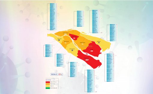 [Infographics] Thông tin dịch Covid-19 tại Bến Tre, ngày 11-8-2021
