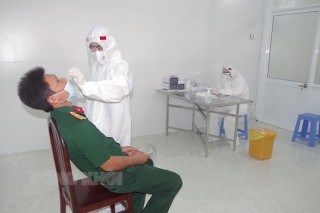 Trung đoàn 895, Bộ Chỉ huy Quân sự tỉnh tiếp nhận cách ly 248 công nhân Công ty cổ phần CP