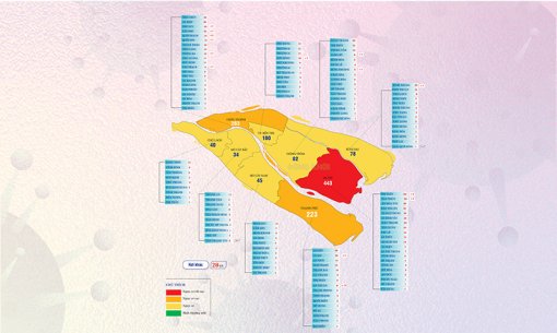 [Infographics] Thông tin dịch Covid-19 tại Bến Tre, ngày 15-8-2021