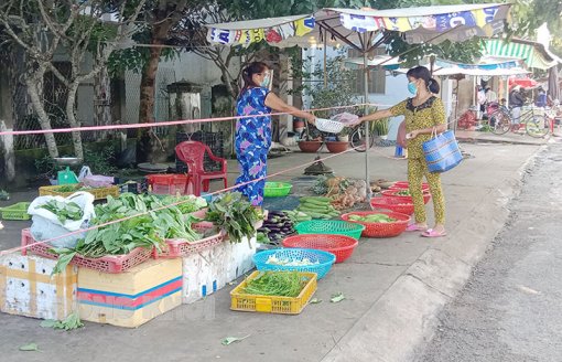 Châu Thành siết chặt công tác phòng chống dịch tại các chợ